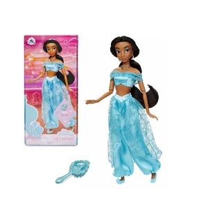 Disney Jasmine Doll in Sparkling Blue Ensemble